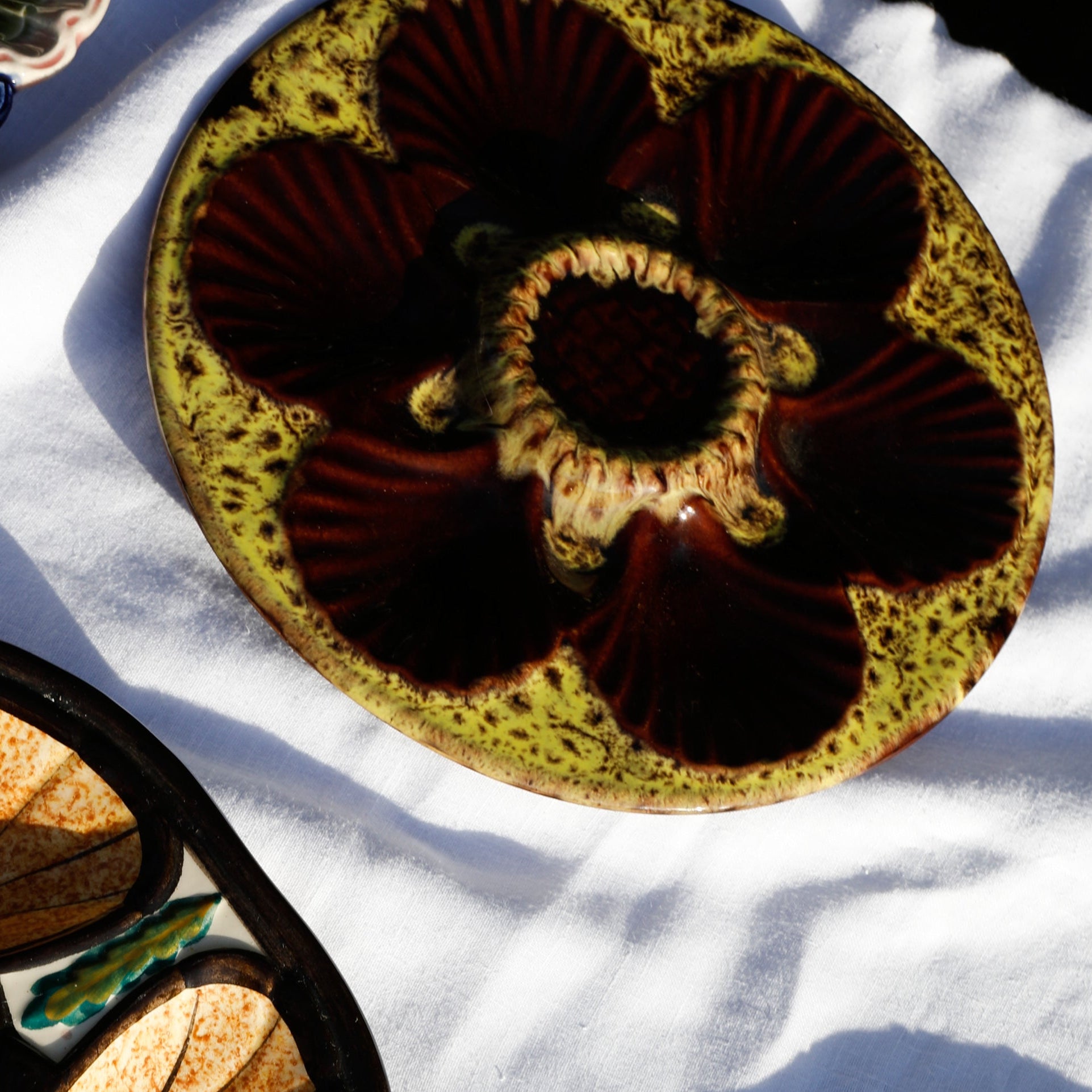 Antique seder plate XXXIV