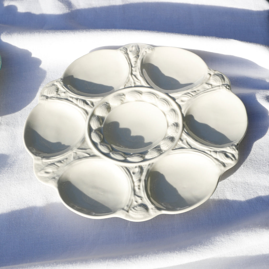 Antique seder plate XLVIII