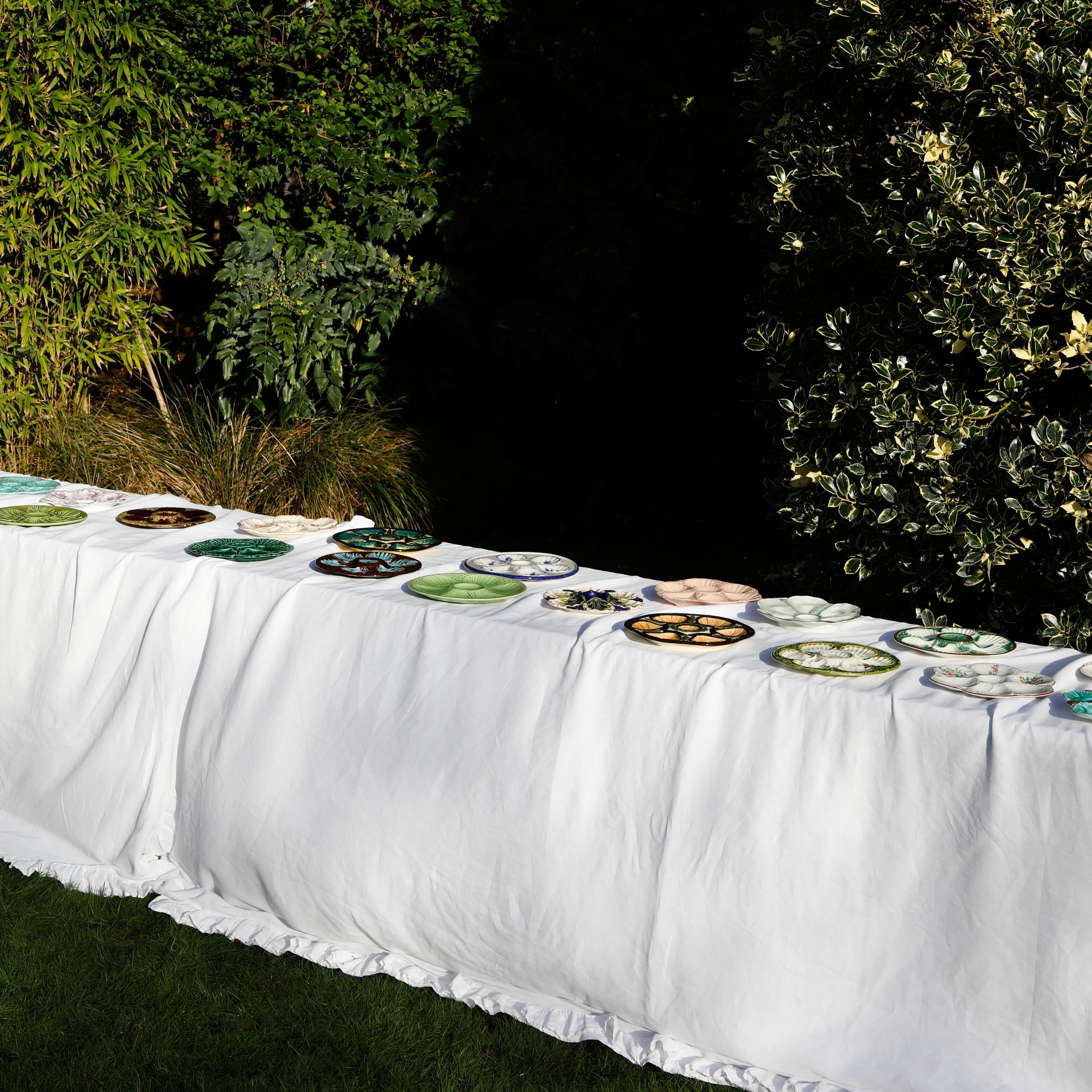 Antique seder plate XLIX