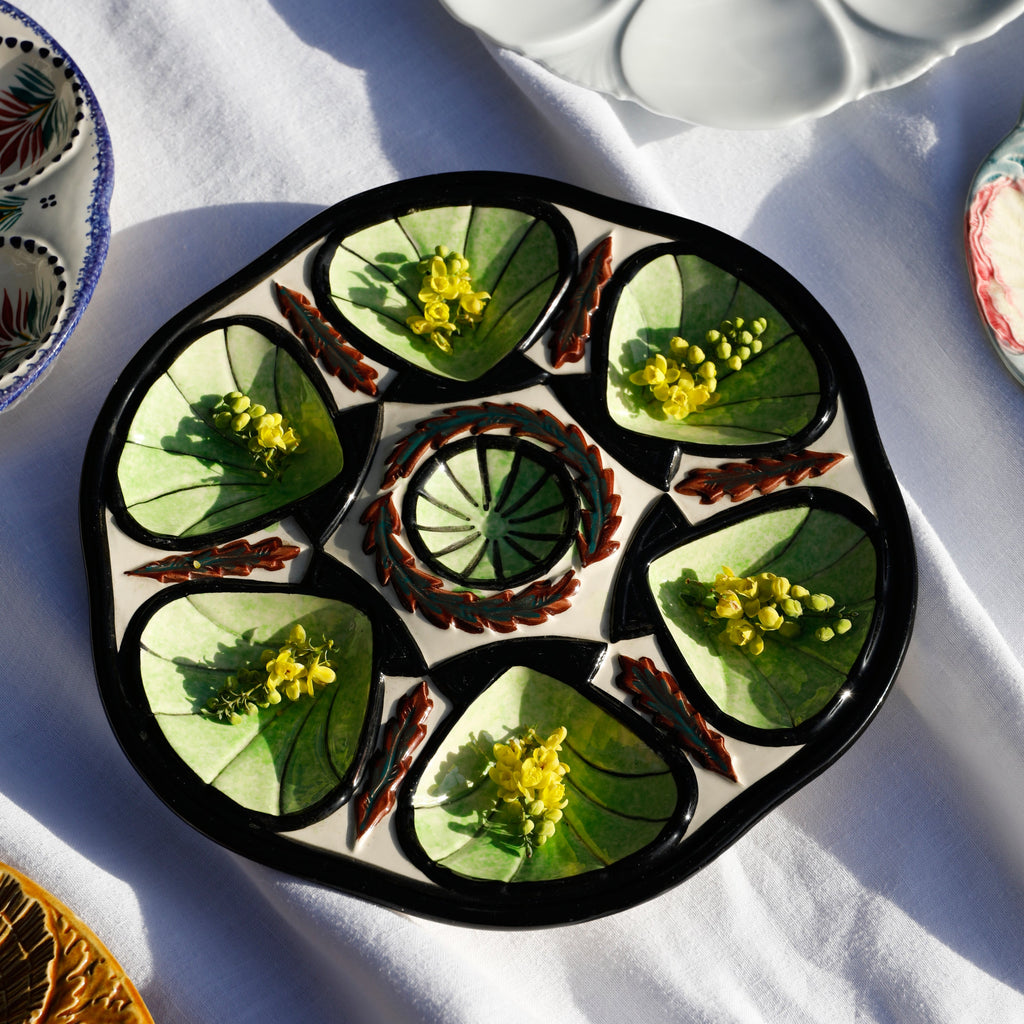 Antique seder plate XVI