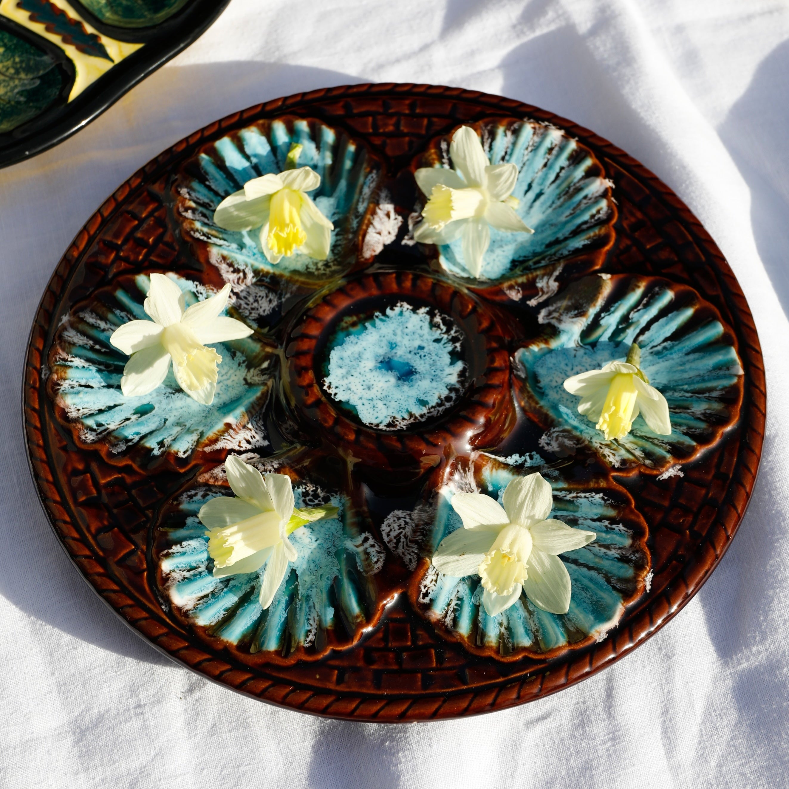 Antique Passover Seder Plate, Set of Two