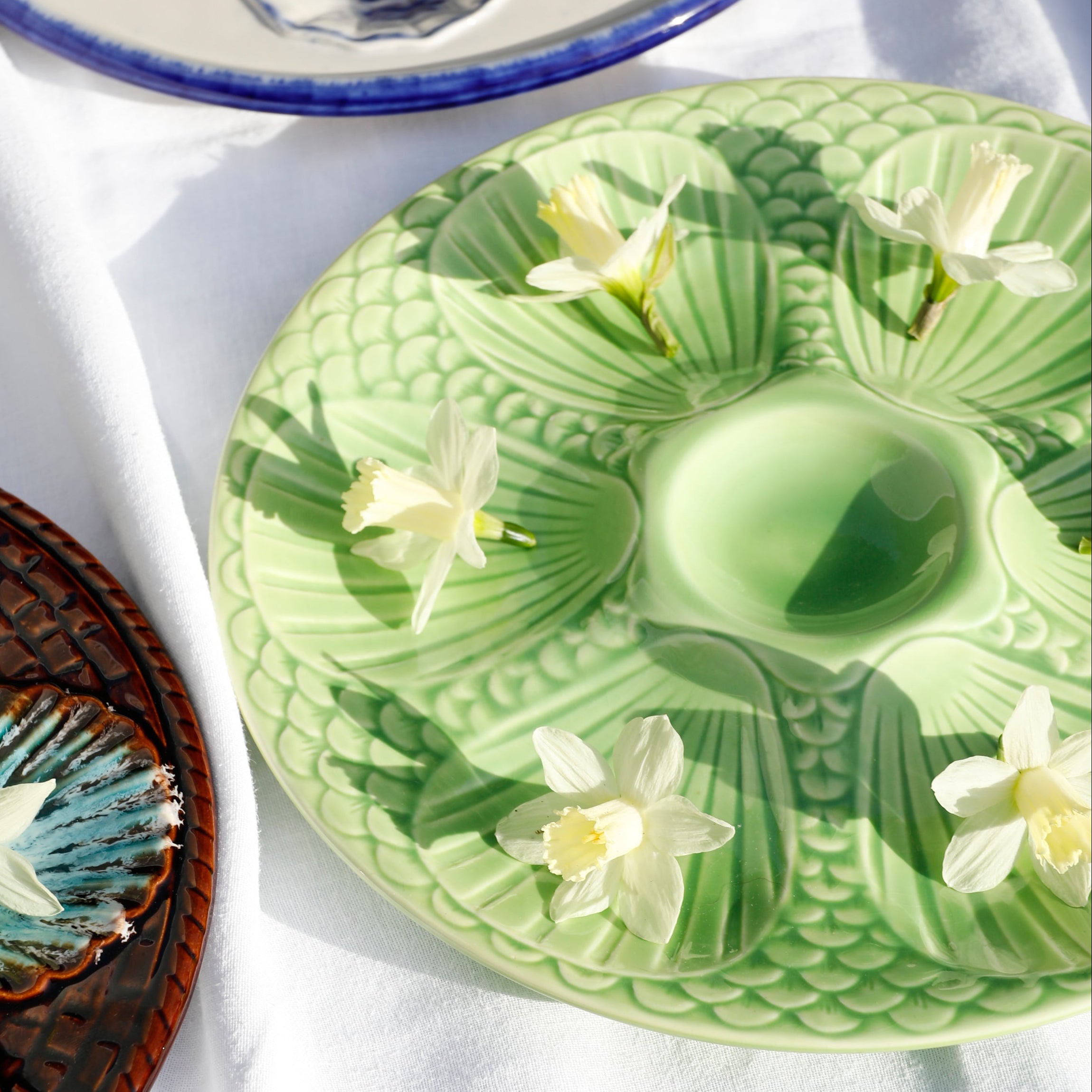 Antique Passover Seder Plates, set of two III