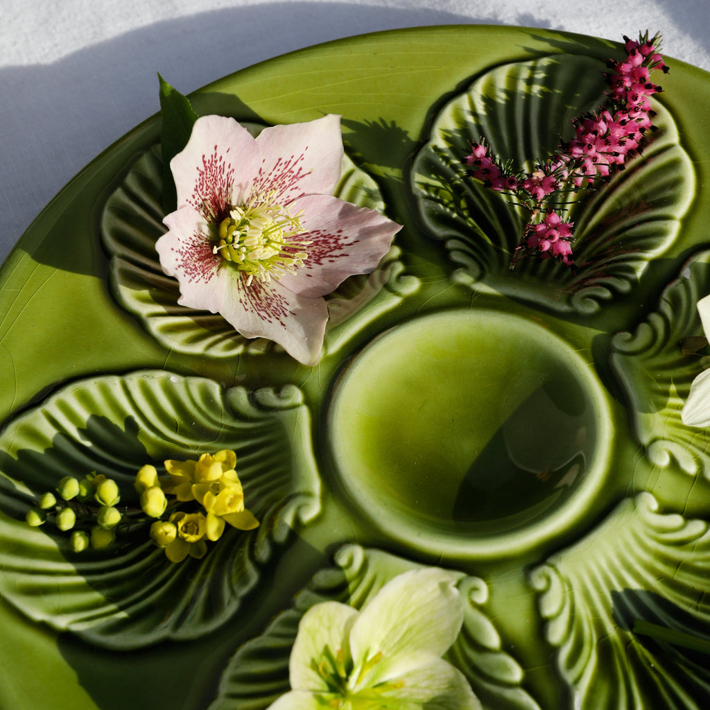 Antique seder plate XVIII
