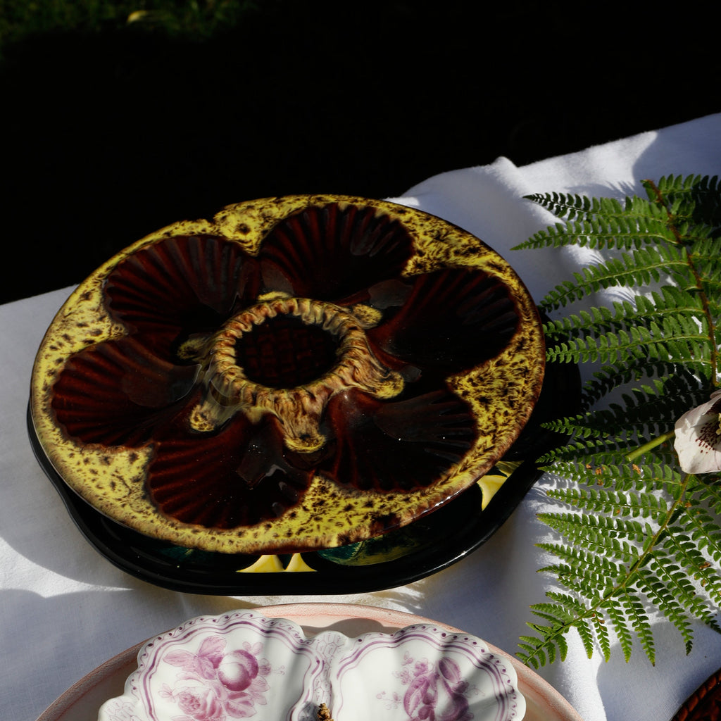 Antique seder plate XXXIV