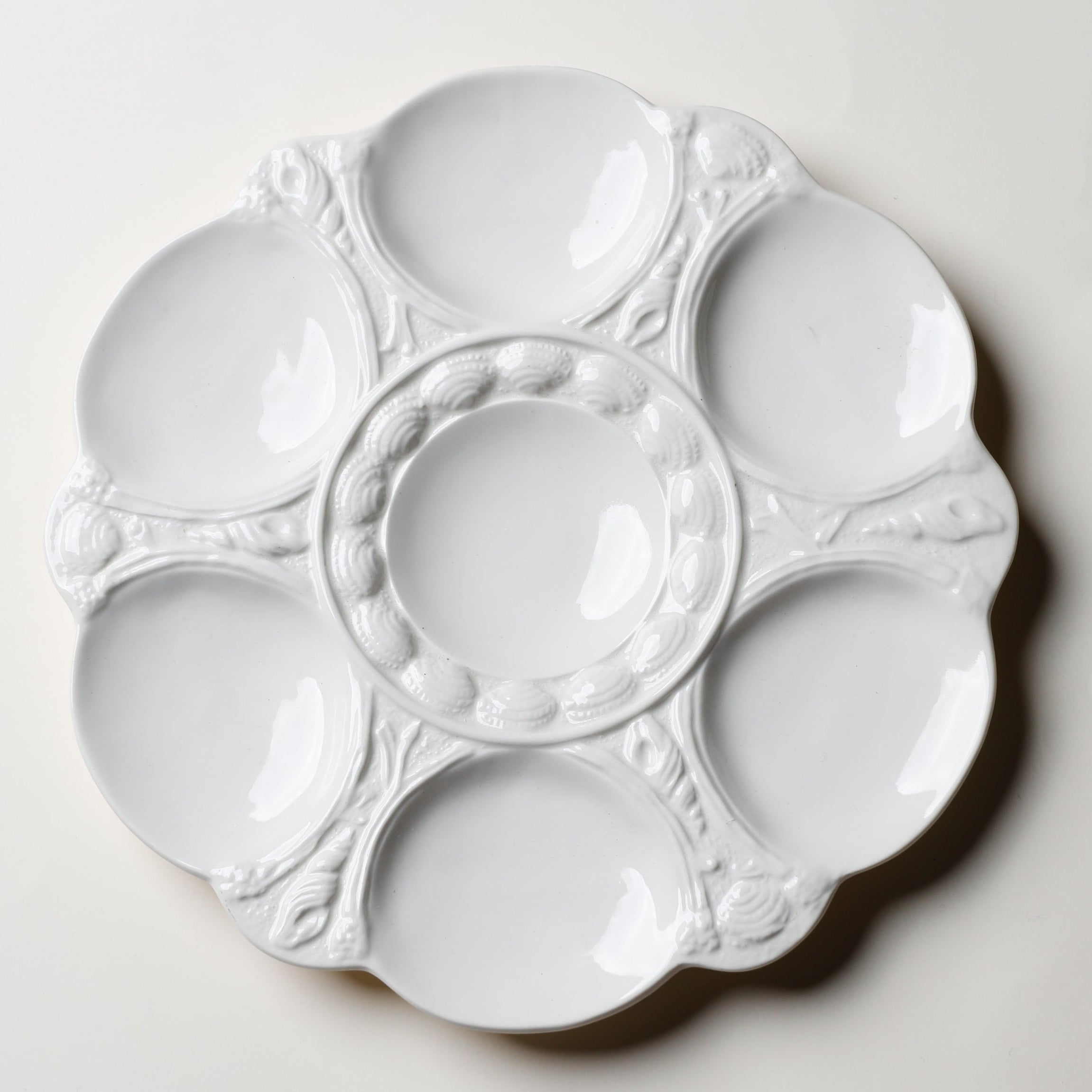 Antique seder plate XLVIII