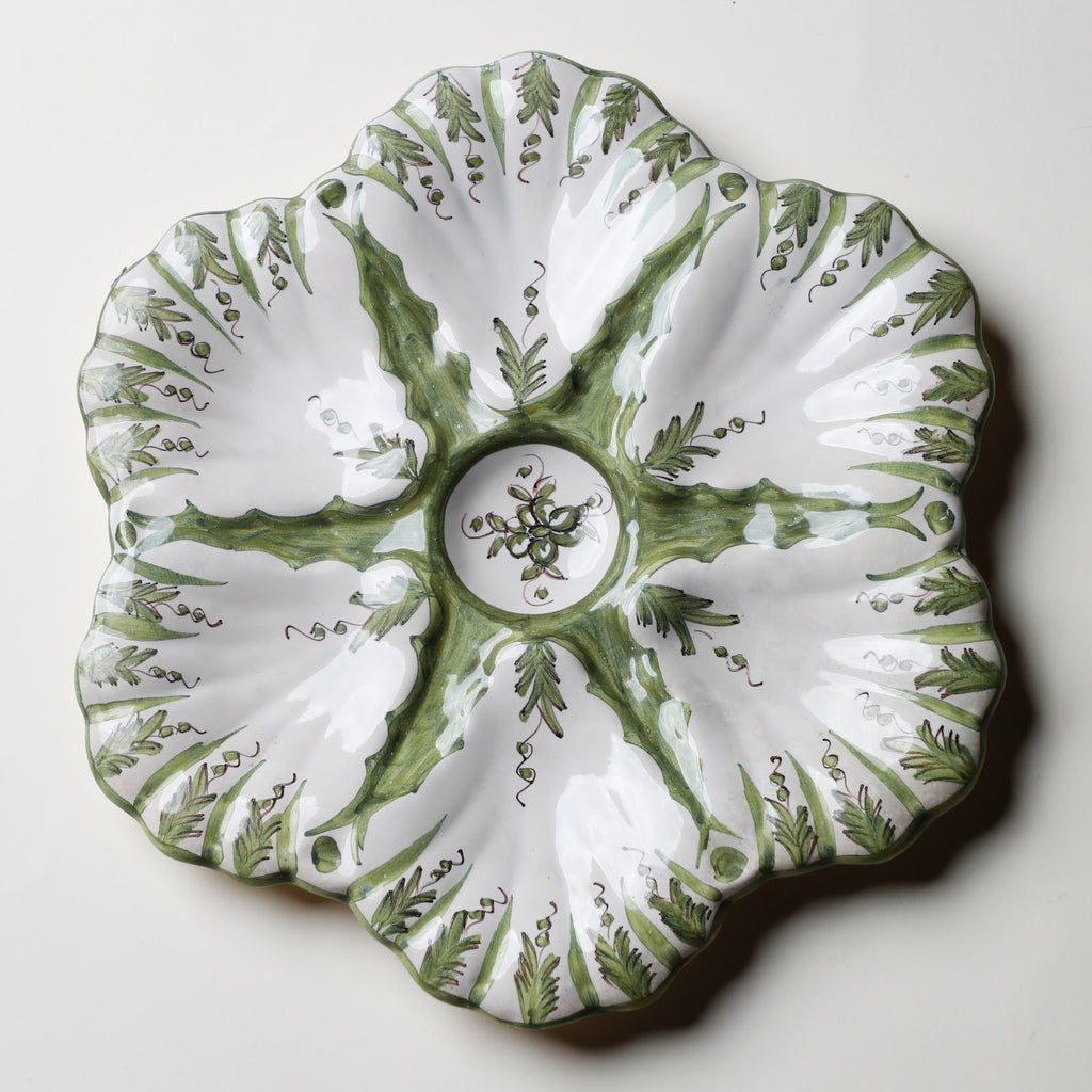 Antique seder plate XIII