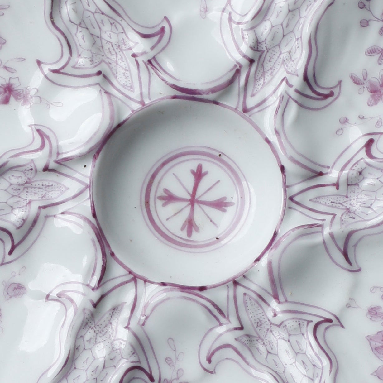 Antique seder plate XLIV