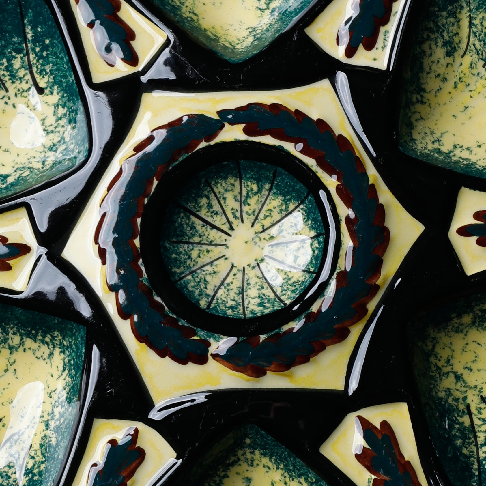 Antique Seder Plate XXIX