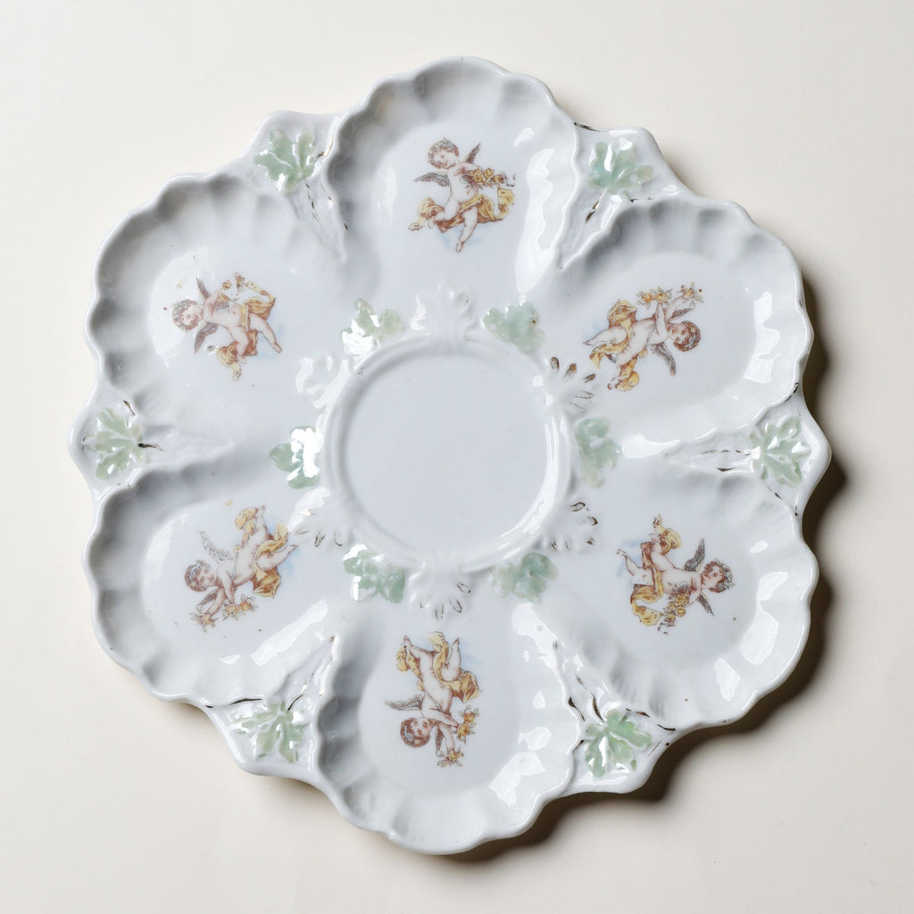 antique seder plate XLV