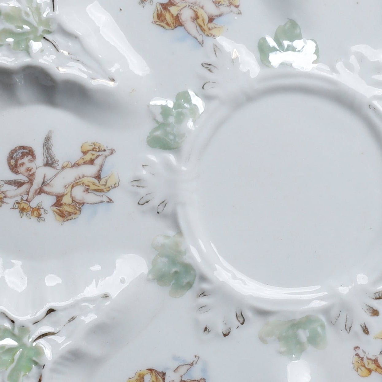 antique seder plate XLV