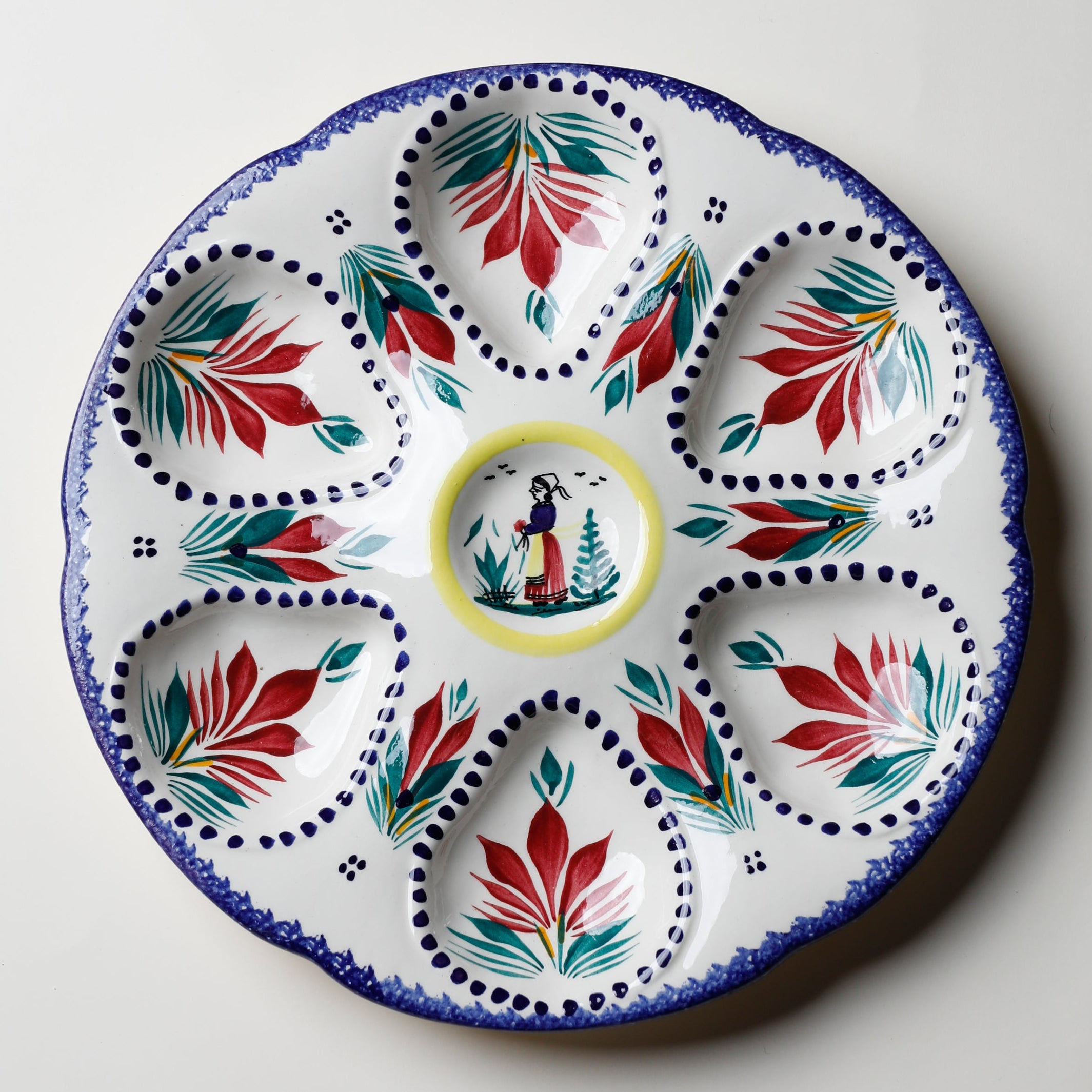 Antique Seder Plate XXXIII