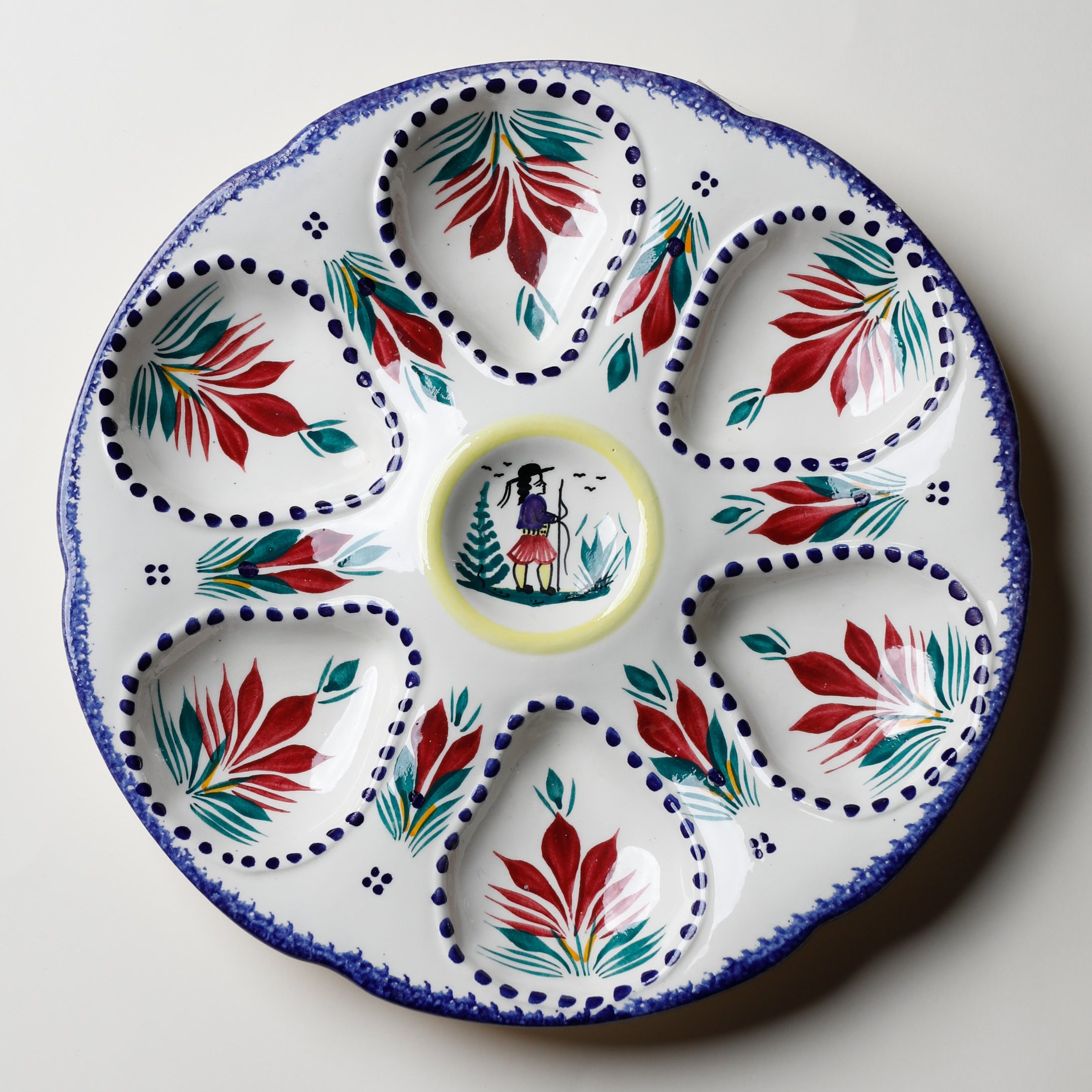 Antique Seder Plate XXXIII