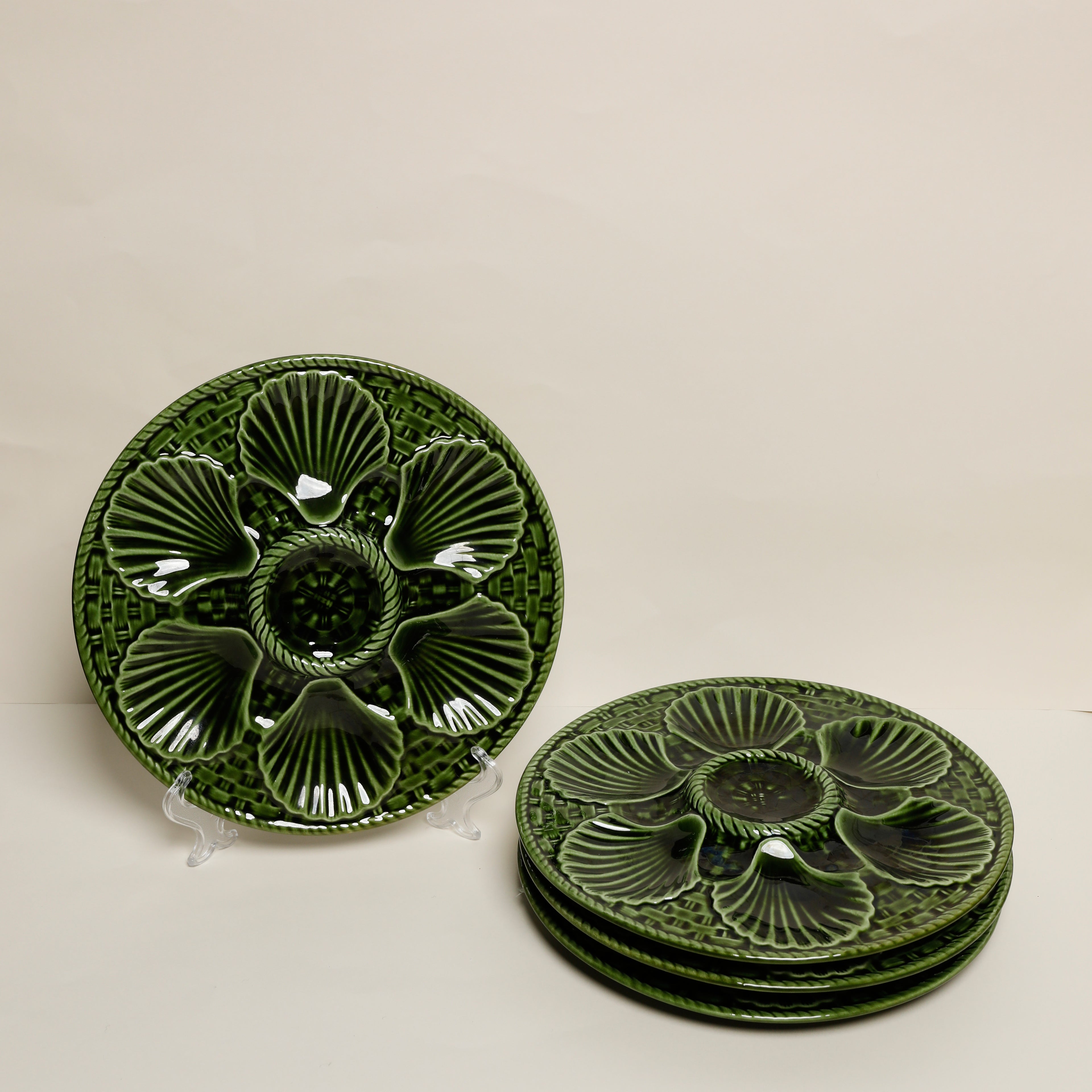 Antique Passover Seder Plates, Set of Two I